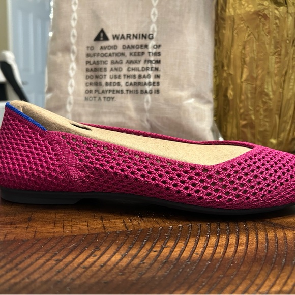 Rothy's Fuchsia Knit Flats - Picture 6 of 7